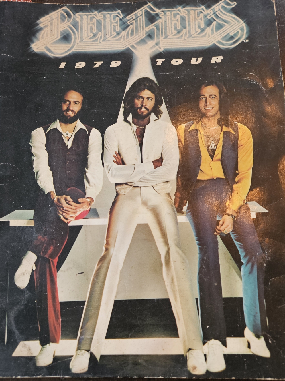 Vintage Bee Gees 1979 Spirits Having Flown Tour Concert Program with Insert